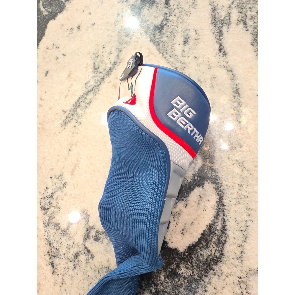 Callaway Big Bertha #3 Hybrid Headcover Blue Grey Red - Tag Included